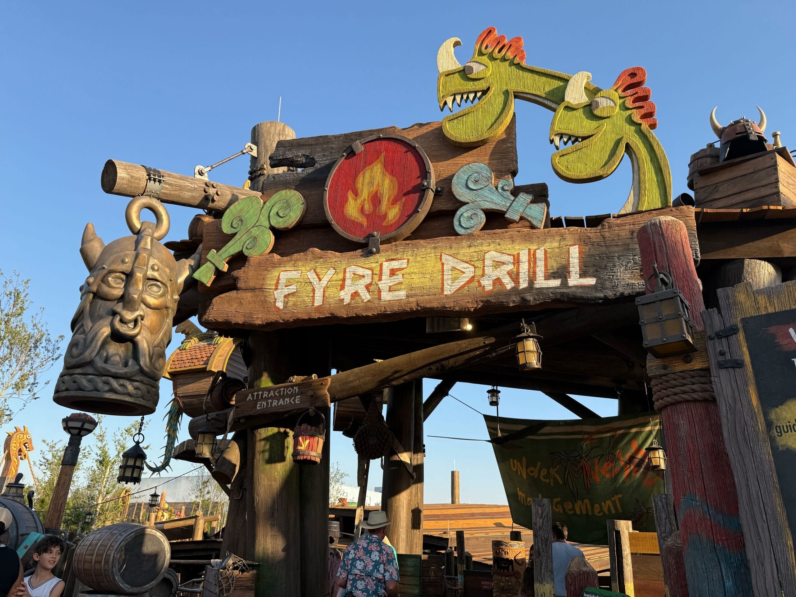 Fyre Drill at Epic Universe