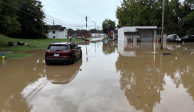 Experts say the Whitewater River at Brookville saw historic rises.