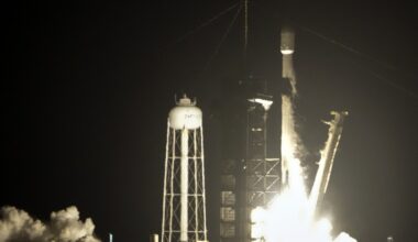 Defunct part of SpaceX Falcon 9 rocket will slam into the moon : NPR