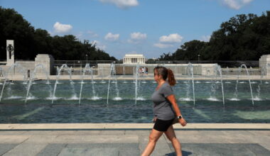 Arrest announced in vandalism of World War II Memorial