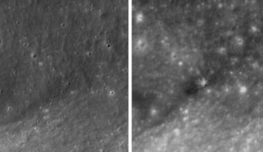 Satellite takes pictures of crash site after SpaceX rocket hits the moon