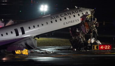 2 NYC air traffic controllers left work early before crash, AP source says