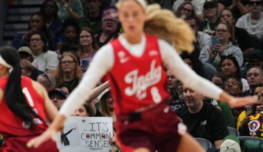 Sophie Cunningham says she's not concerned about being a distraction for the Fever