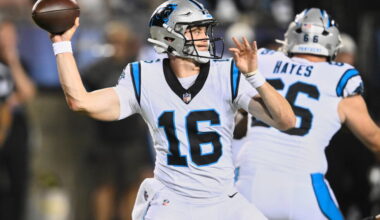 Haynes King scores winning TD as Panthers beat Cardinals 33-30