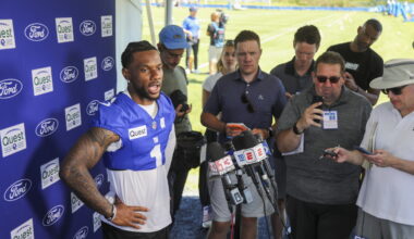 Malik Nabers doesn't practice Friday, John Harbaugh calls it "part of the process"
