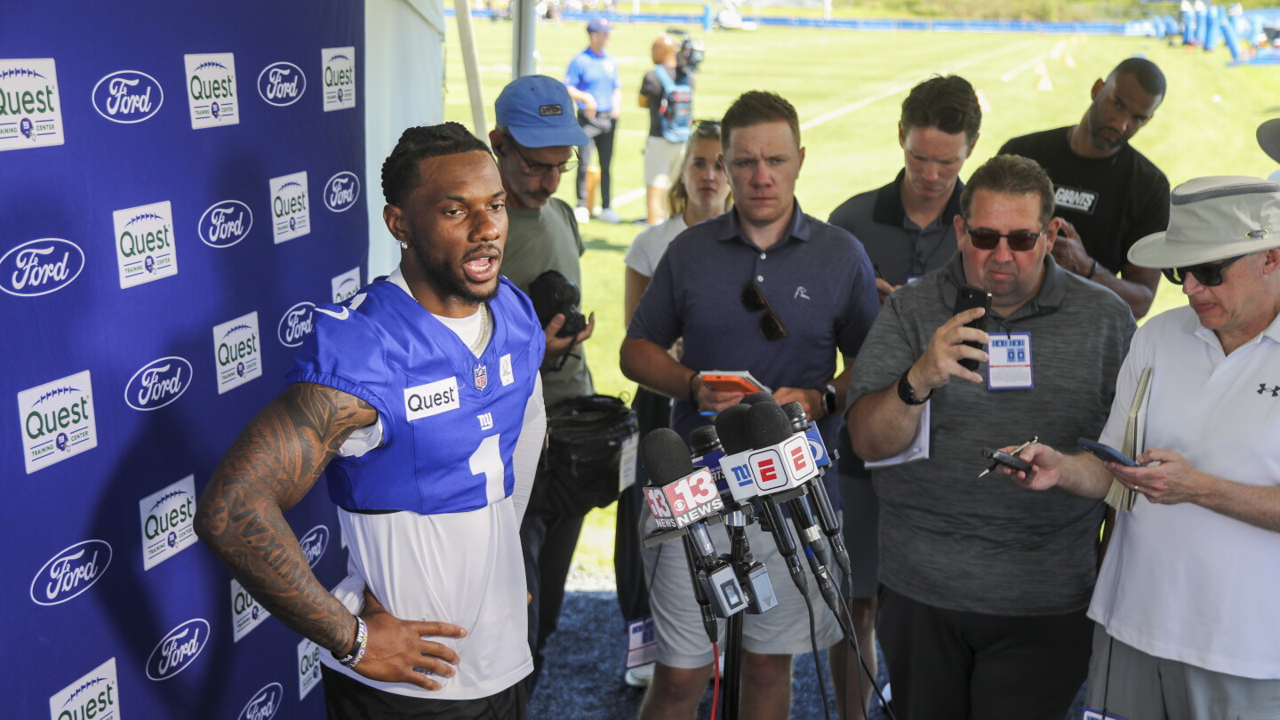 Malik Nabers doesn't practice Friday, John Harbaugh calls it "part of the process"