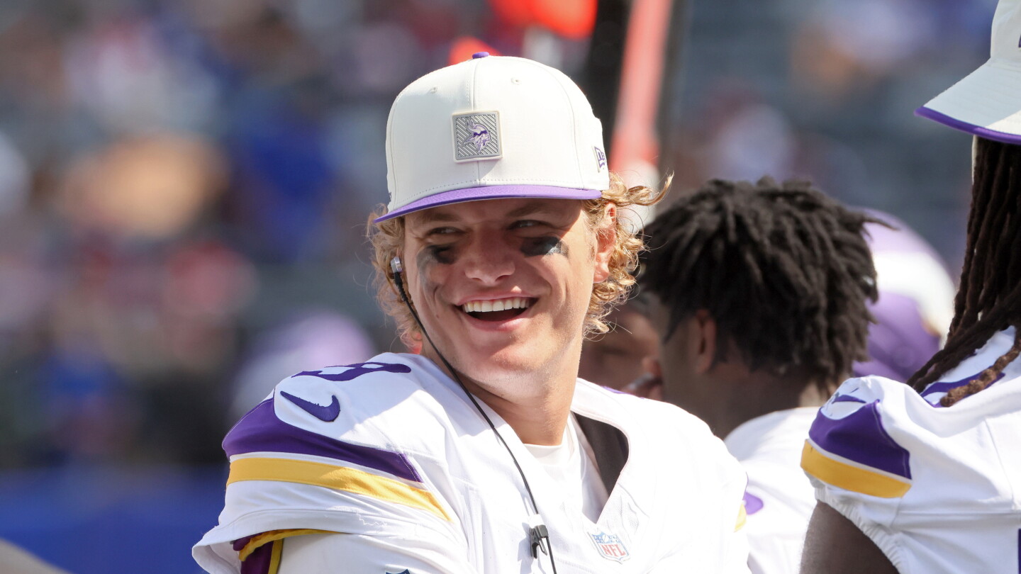 J.J. McCarthy is the Vikings' backup QB for now