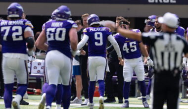 J.J. McCarthy won't play for Vikings in preseason finale, due to ankle injury