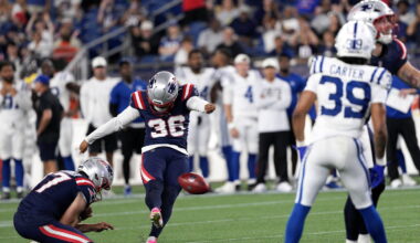 Mike Vrabel: Andy Borregales is expected to make field goals