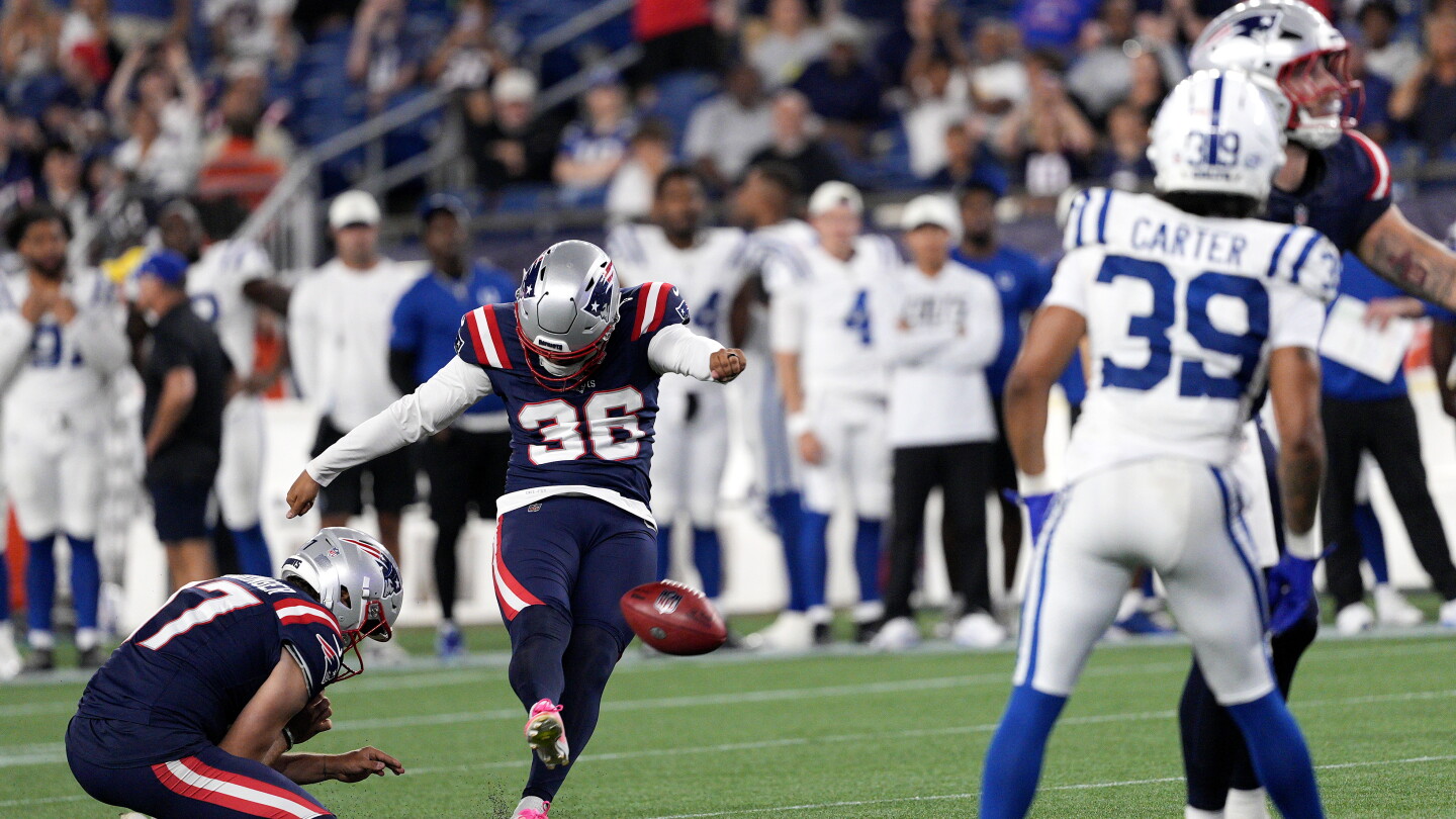 Mike Vrabel: Andy Borregales is expected to make field goals