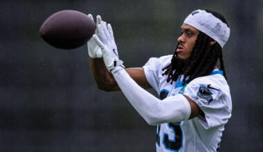 Panthers put rookie wide receiver Chris Brazzell on IR, sign tight end Chamon Metayer