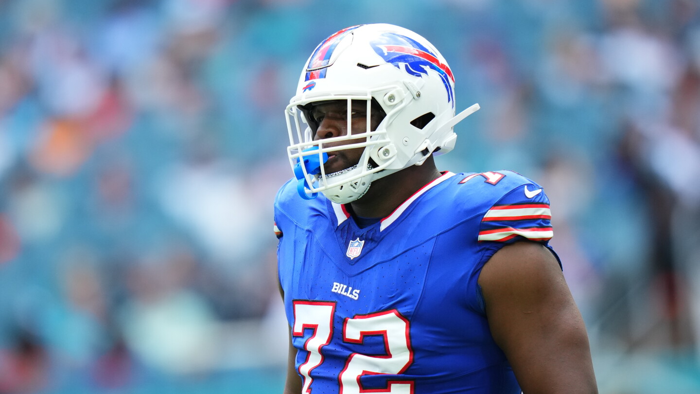 Bills DT Phidarian Mathis suspended three games