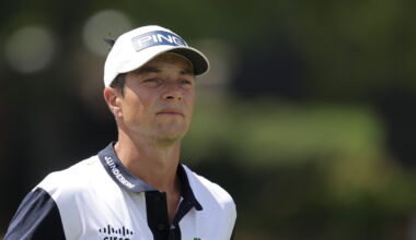 Viktor Hovland cleared of potential rules breach during final round of Tour Championship