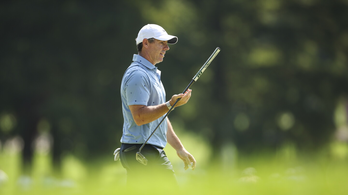 Rory McIlroy explains why he attached putter grips to 7-iron, lob wedge