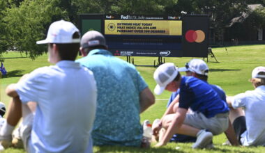 Extreme heat a big factor this week in Memphis and for the future Tour schedule
