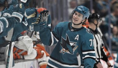 Celebrini happy to have new 5-year contract help Sharks improve roster