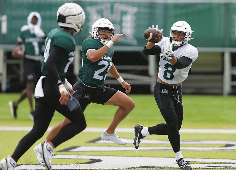 Hawaii football team shows grit in first full-padded scrimmage