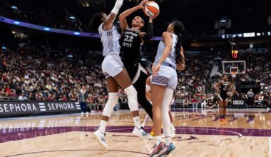 Wilson scores 27, Young adds 21 as Aces beat short-handed Tempo 88-78