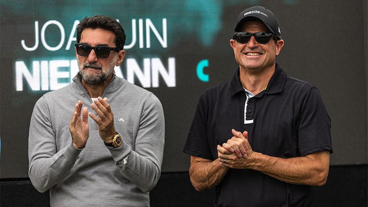 Scott O'Neil, LIV Golf CEO, and His Excellency Yasir Al Rumayyan