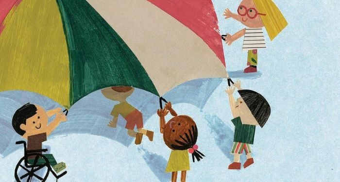 cropped cover of You Matter by Christian Robinson featuring collage illustrations