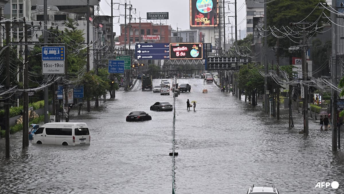 Bangkok declares disaster after homes flooded, roads submerged by heavy rain