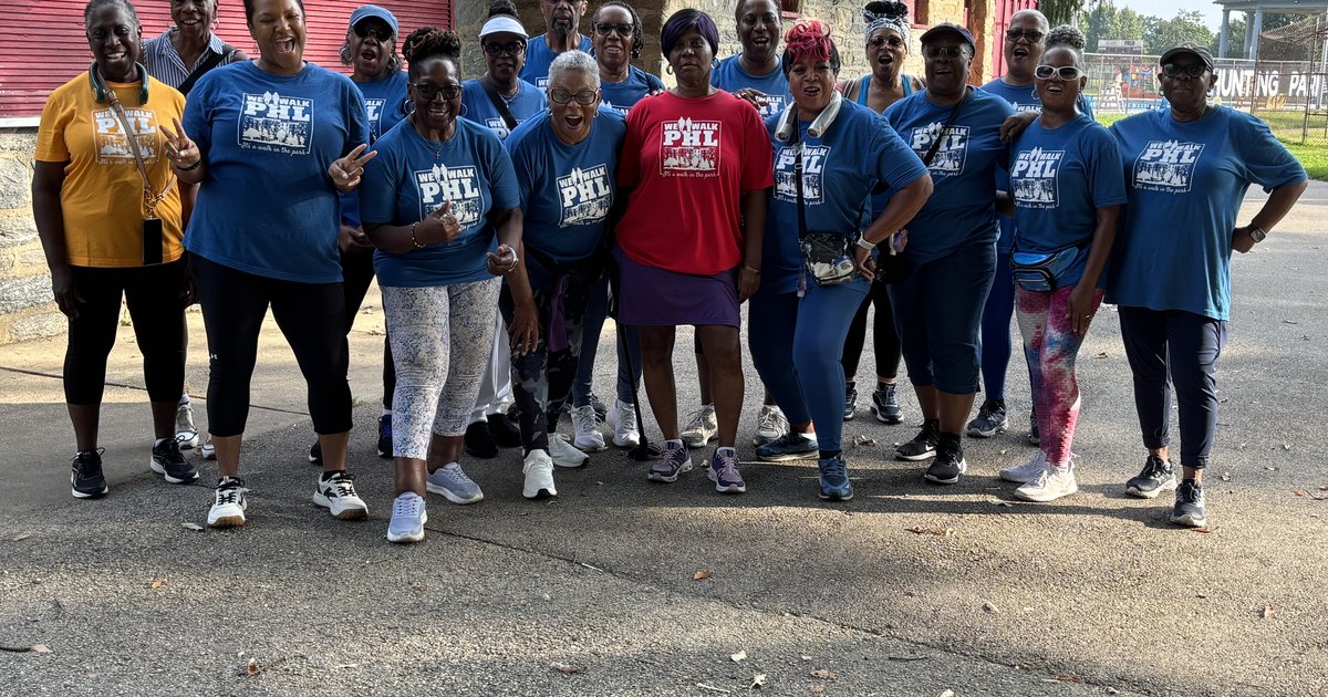 The benefits of walking are many — as these Philly walking groups can attest