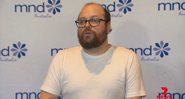 Luke Edmondson lives with MND.