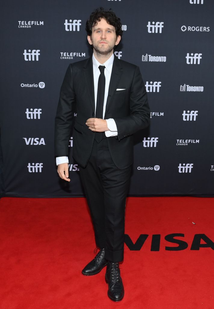 Harry Melling posing on the red carpet at the 'Stuffed' World Premiere.