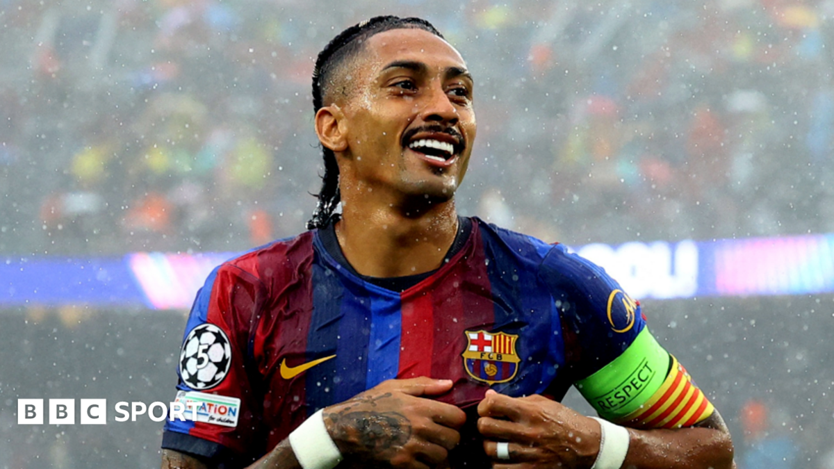 Barcelona 5-1 Feyenoord: Ruthless Raphinha inspires Champions League rout