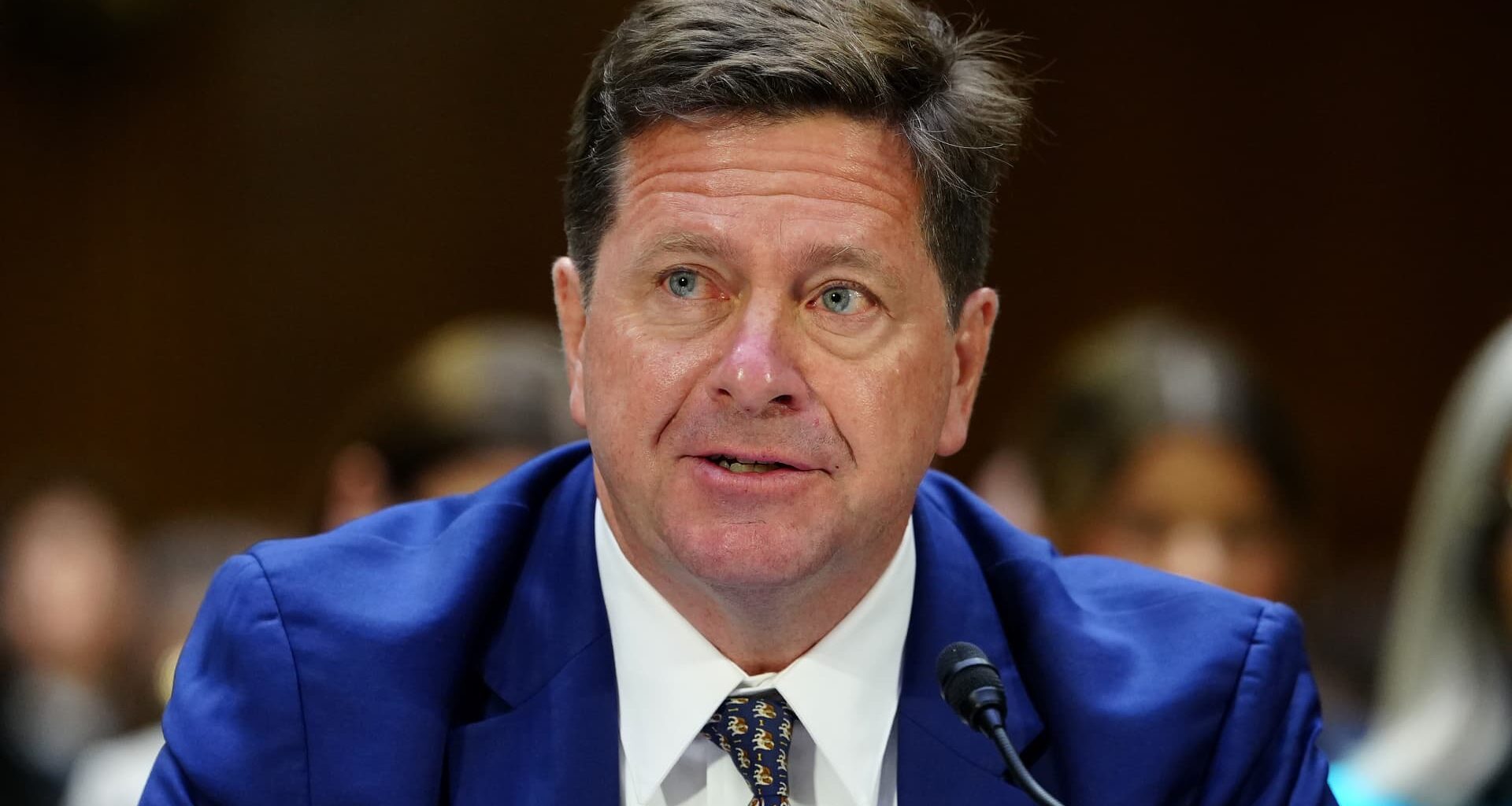 Jay Clayton calls AI national security issue after Trump meeting