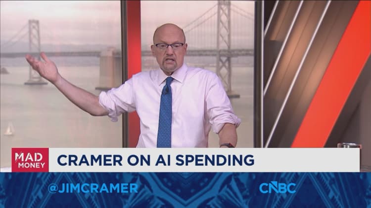 I doubt AI companies will slow down at all, says Jim Cramer