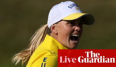 Solheim Cup golf 2026: Europe v USA, day two foursomes – live | Solheim Cup