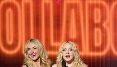 Sabrina Carpenter Changed Into a Romantic Beaded Tassel Dress at the 2026 MTV VMAs