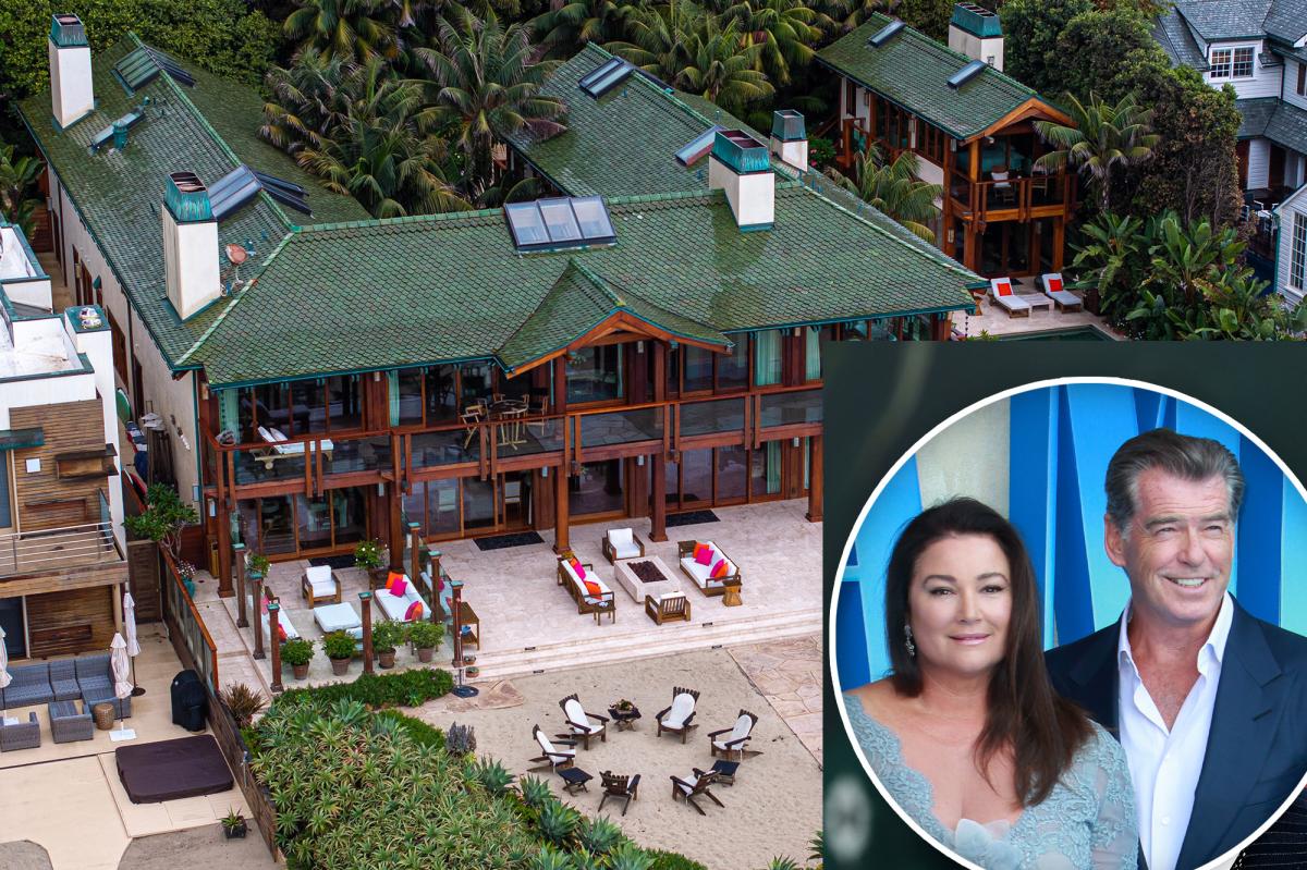 Why Pierce Brosnan is leaving his $100M Malibu compound