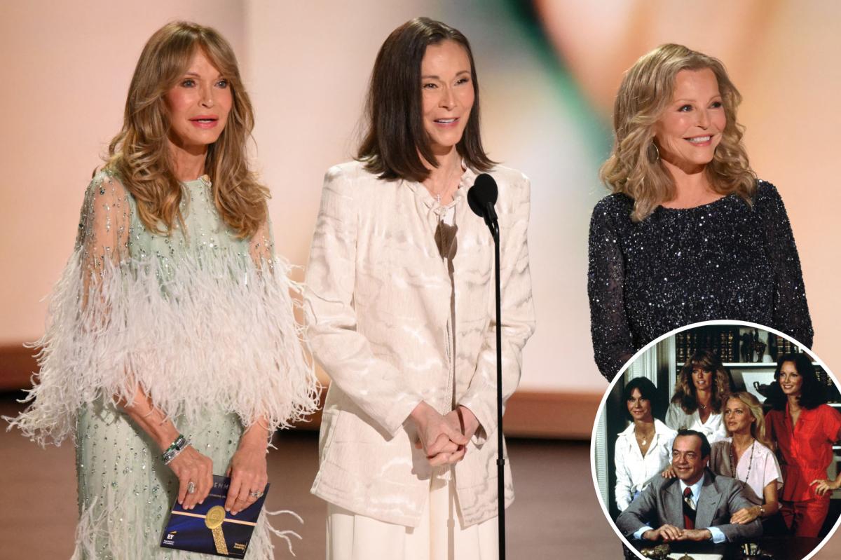 'Charlie's Angels' vets honor Farrah Fawcett in 2026 Emmys reunion