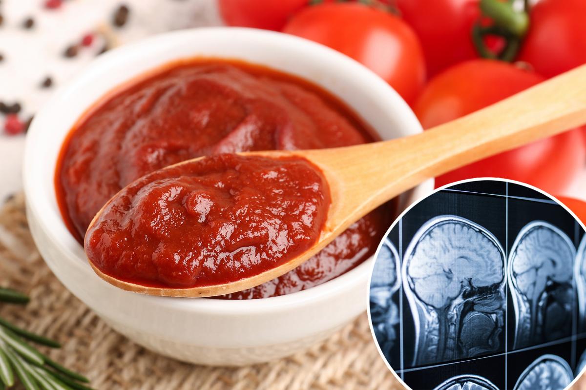 What happened to people’s brains when they ate tomato paste every day