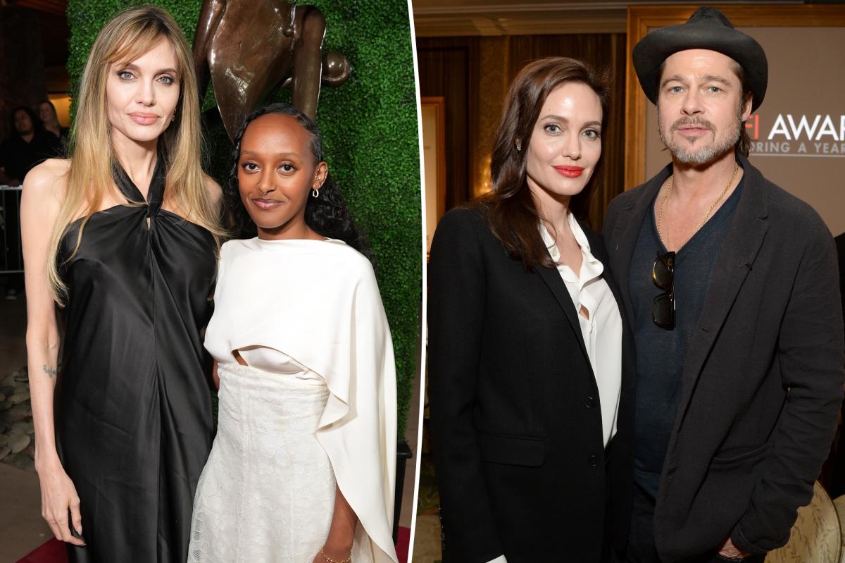 Angelina Jolie and Brad Pitt's daughter Zahara legally drops father's last name
