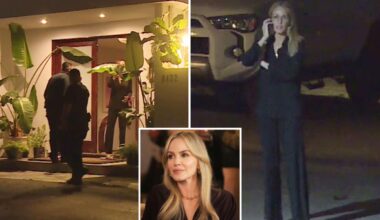 Hollywood star Monet Mazur confronts three masked burglars at Hollywood Hills mansion