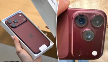 iPhone 18 Pros changing color due to unknown defect