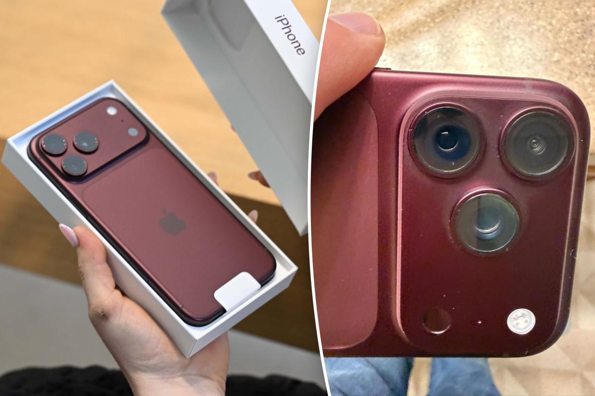 iPhone 18 Pros changing color due to unknown defect