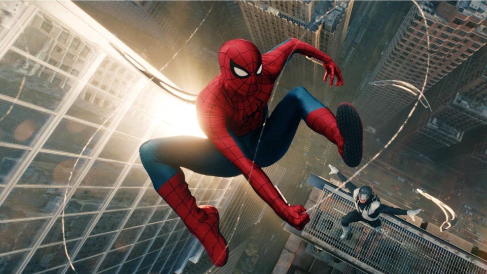 Tom Holland in "Spider-Man: Brand New Day."