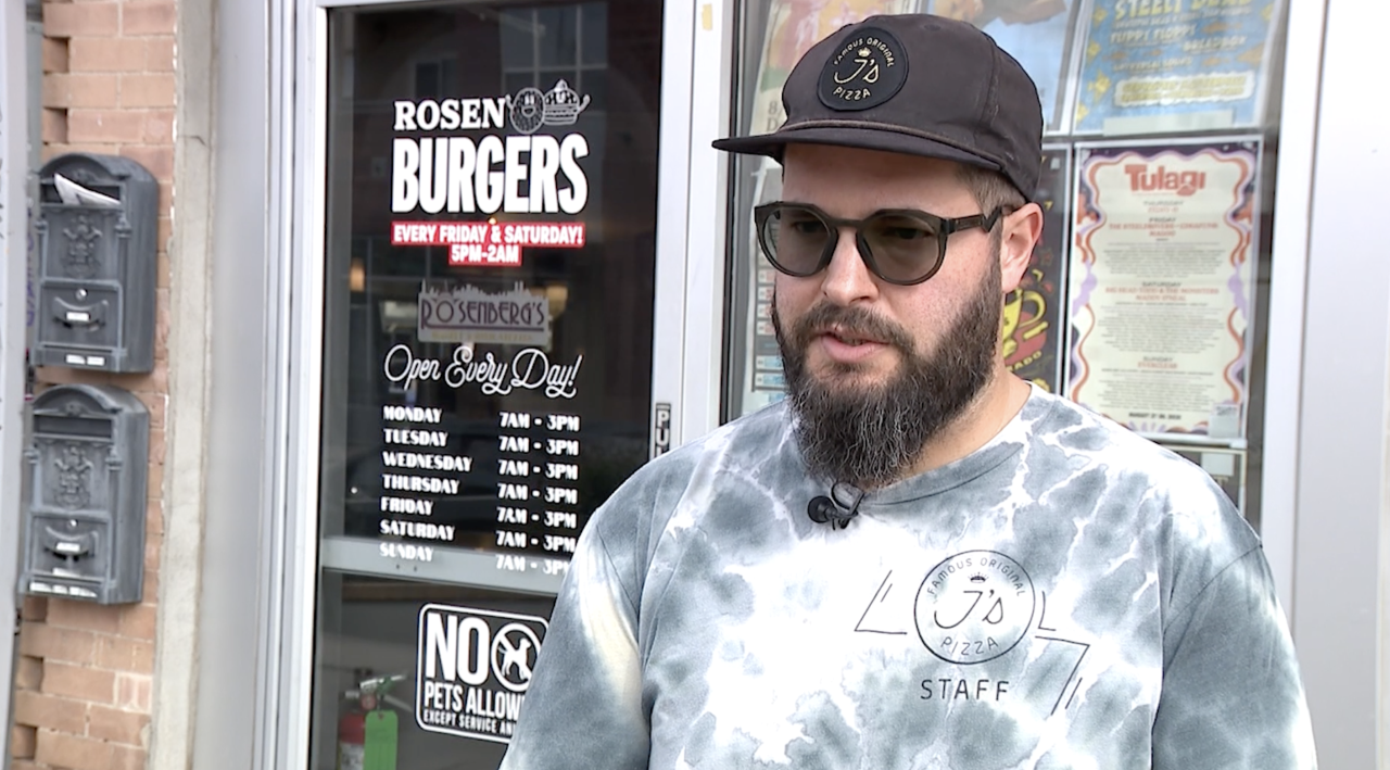 Rosenberg’s Bagels & Delicatessen owner Joshua Pollack 