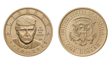 U.S. Mint to start selling $1 coin featuring President Donald Trump's face, celebrating America's 250th birthday