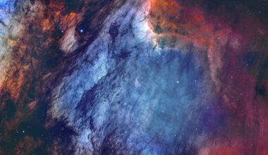 APOD: 2026 September 7 - The Pelican Nebula in Gas, Dust, and Stars
