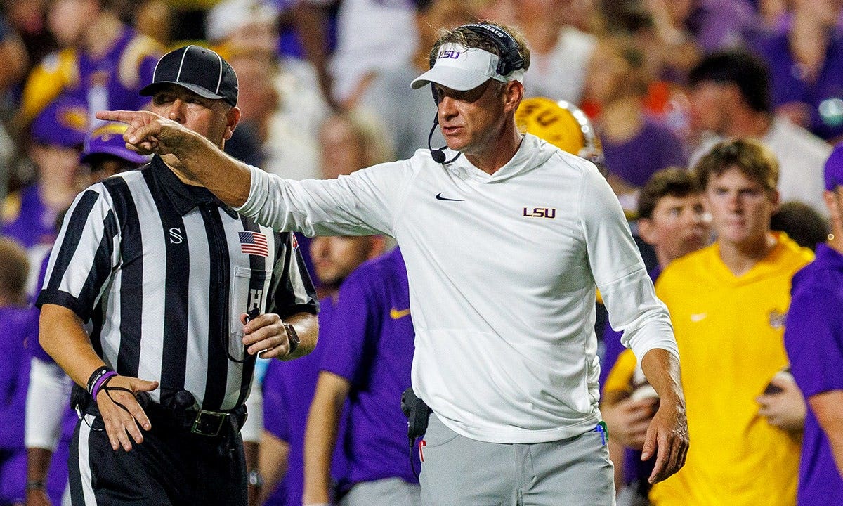LSU's Lane Kiffin admits he let Tiger Stadium weather delay drag on in order to hurt Clemson