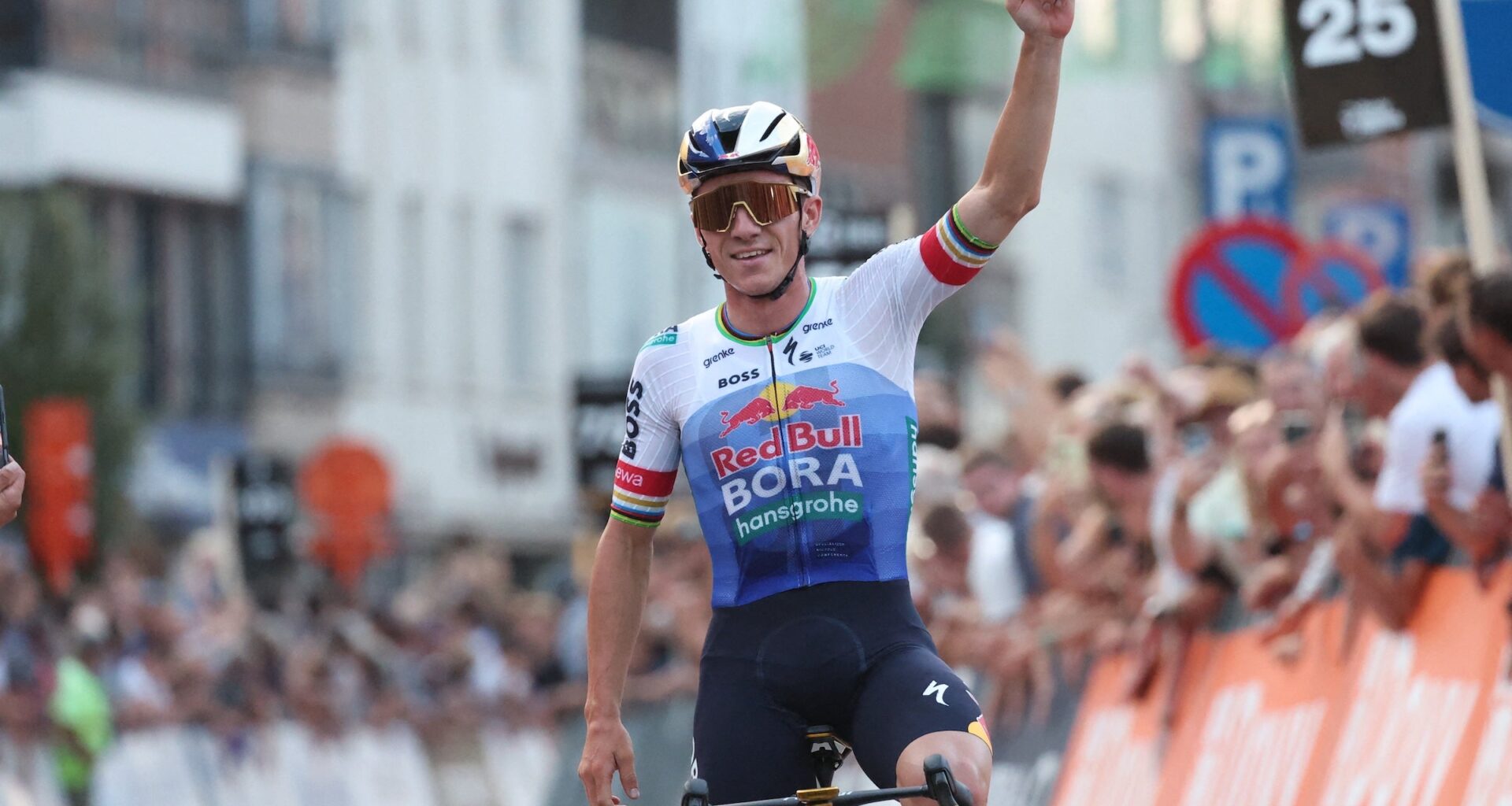 Remco Evenepoel will be one of the top favorites for the two WorldTour races in Canada plus the world championships (Photo: Kurt Desplenter/Belga Mag via AFP)