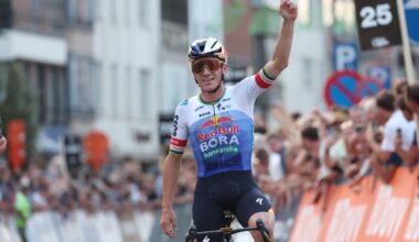 Remco Evenepoel will be one of the top favorites for the two WorldTour races in Canada plus the world championships (Photo: Kurt Desplenter/Belga Mag via AFP)