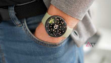 A person wearing the Google Pixel Watch 5