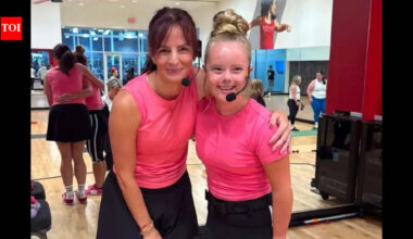 Meet Aubry Allbridge, the 22-year-old Utah woman with Down syndrome who became a certified fitness instructor and led her first class of 60 people