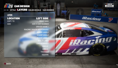 NASCAR 26: Paint Booth Reveal Shows New Details – The Daily Downforce